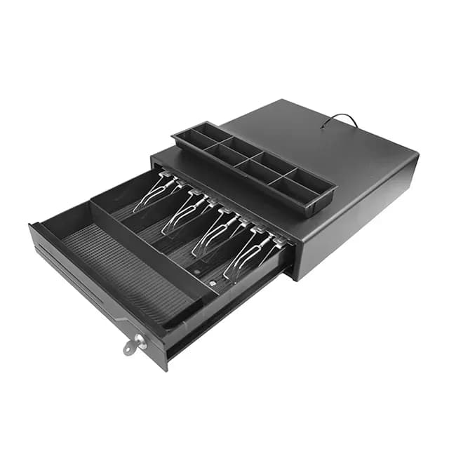 Фотография для товара Денежный ящик Microinvest LB-335 автомат., 335х368х80, черный, малый