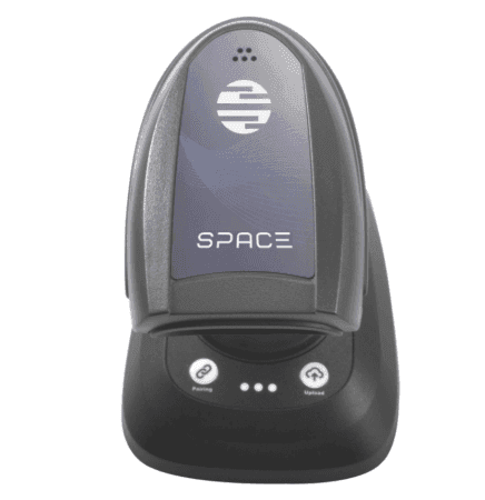 Фотография для товара 2D Сканер ШК SPACE X-2020RC-BT 2D беспроводной с подставкой, QR Code, DataMatrix (маркировка)
