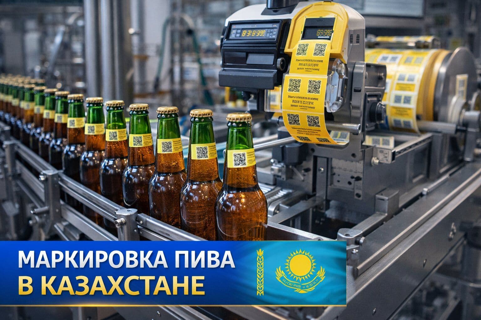 Картинка к новости Обязательная маркировка пивной продукции с 2026 года