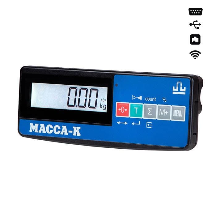 Терминал весовой Масса-К А(RUEW) с RS-232, USB, Ethernet, Wi-Fi