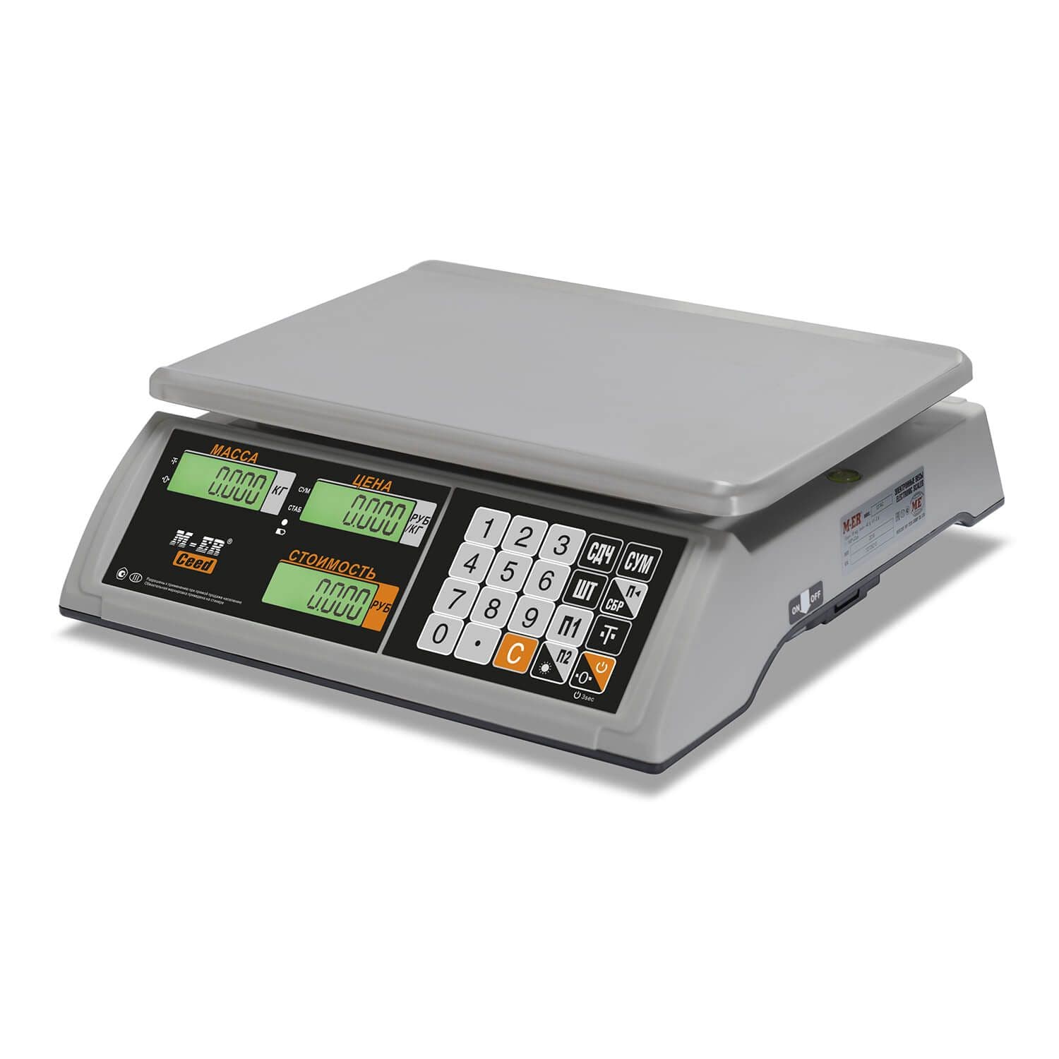 Торговые весы Mertech M-ER 327 AC-15.2 Ceed LCD