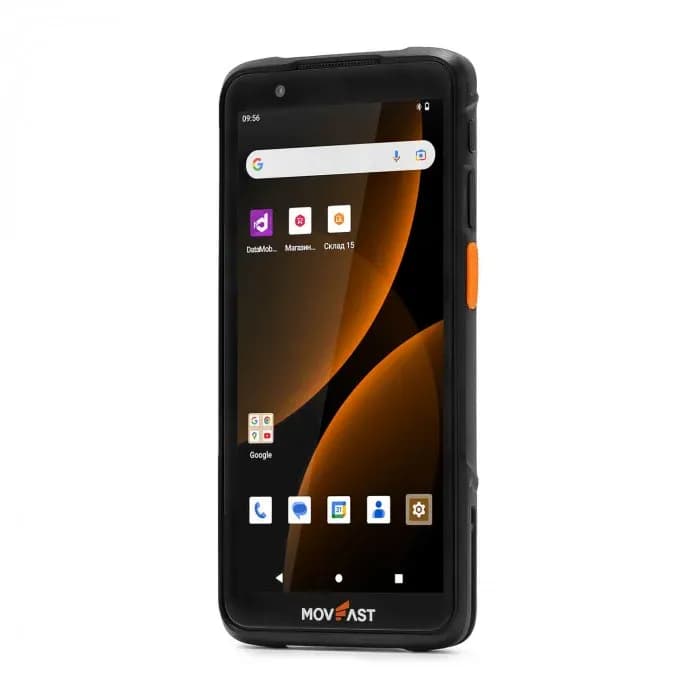 Фотография для товара Терминал сбора данных MERTECH MovFast S55 (Android 13, 8 Core, 4Gb/64Gb, E4-2D, Wi-Fi, 4G)