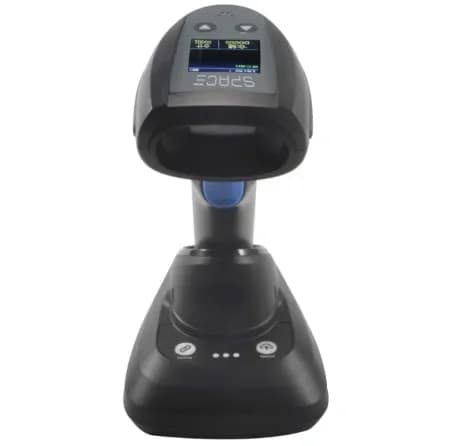 Фотография для товара 2D Сканер ШК SPACE X-2020RCS-BT экран 2D беспроводной с подставкой QR Code, DataMatrix (+маркировка)