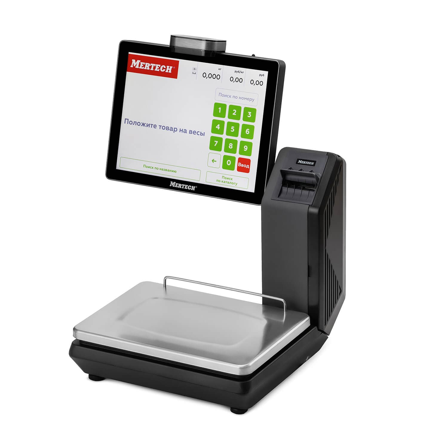 Весы с печатью этикеток Mertech M-ER 725 PM-32.5 VISION-AI