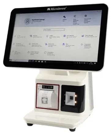 Фотография для товара 15" All-in-One 532AF (i3/4Gb/64SSD+2D+58mm) i3 3110M 2.40 GHz /4Gb ОЗУ/64GB SSD/6х USB/1хRS232